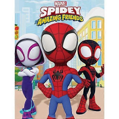 Spidey And His Amazing Friends Spidey To The Rescue Canvas Print