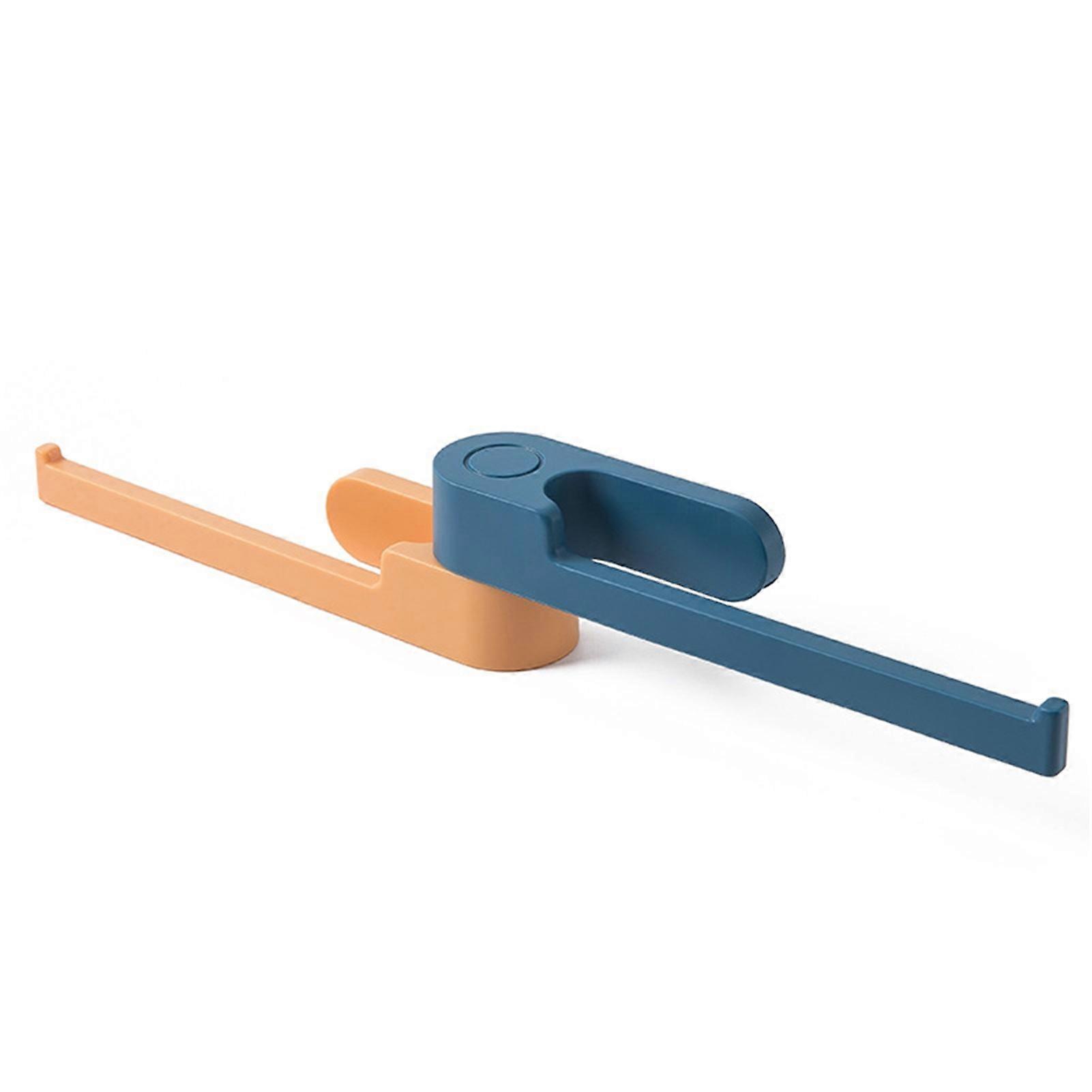 Rotatable Wall Hook Punching Free Installation Waterproof Large Storage Capacity Folding Towel Hookwhite