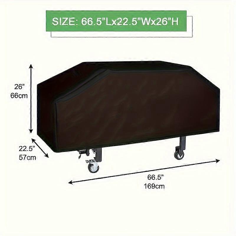 Griddle Cover For Cooking Station, Camp Burner Flap Top Grill, Outdoor Griddle Cover, Drawstring Grill Covers, Weather Resistant, Rip-Proof, Anti-UV,