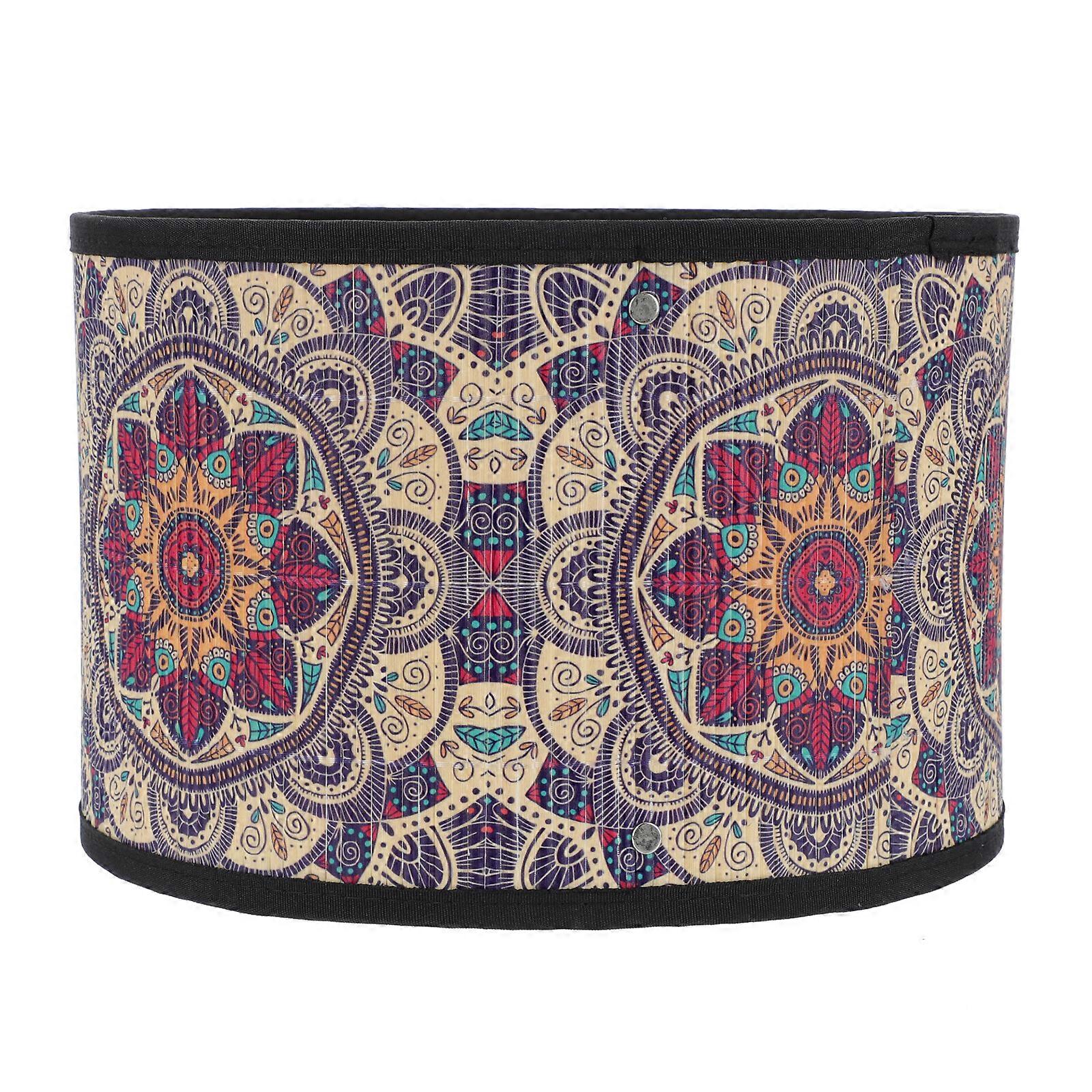 1Pc Desk Lamp Lampshade Colorful Ethnic Style Household Decorative Lamp Shade