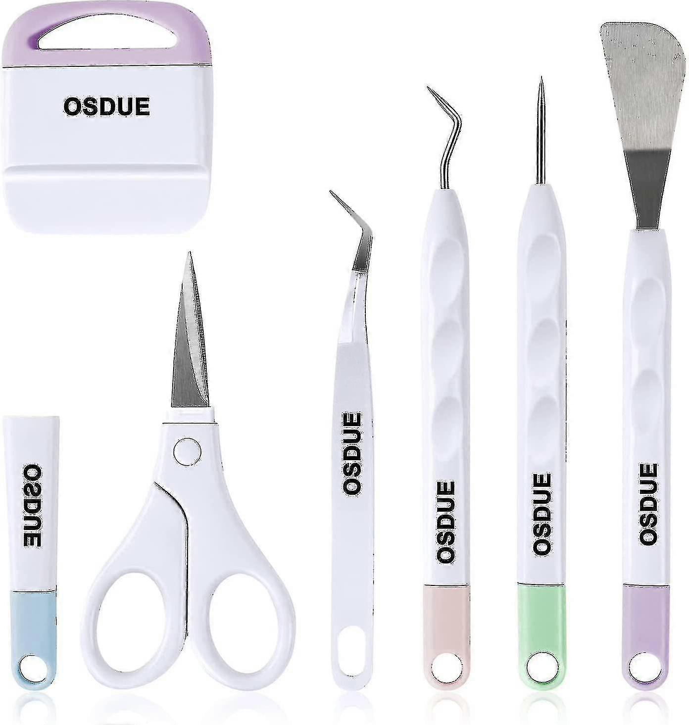 Pcs Vinyl Plotter Supplies Craft Tools Set Basic For Scrapbooking Silhouette Htv Embossing Labels_Feb