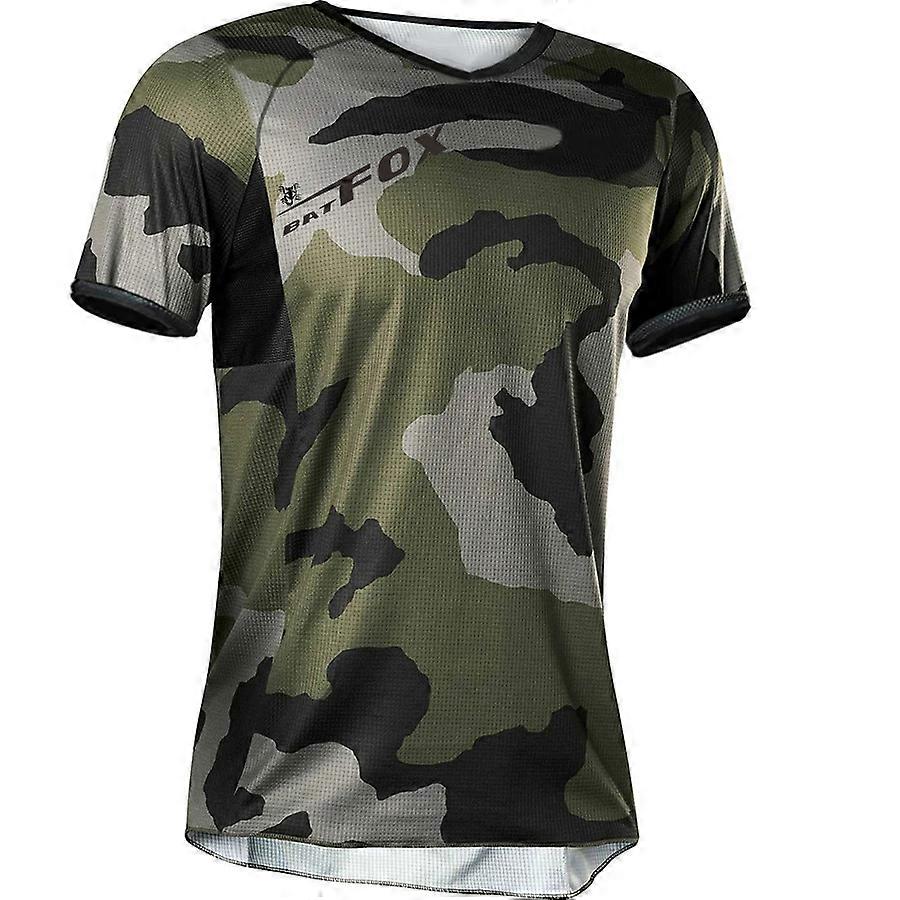 Maillot de motocross - Maillot de cyclisme de descente VTT à séchage rapide - Bat Fox Design - H-s001
