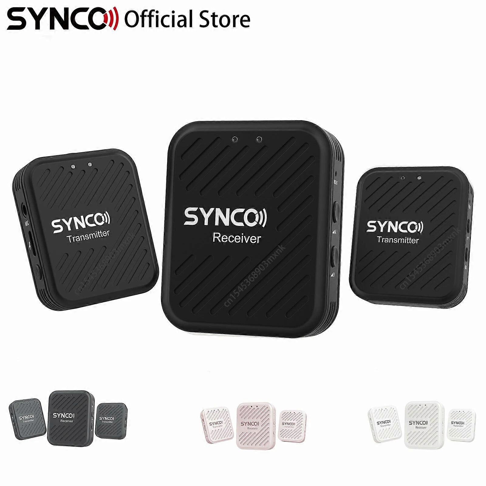 G1 A2 trådløs Lavalier mikrofon Audio Videooptagelse til iPhone, iPad, Android, Xiaomi, Samsung Live Game Lapel Mic