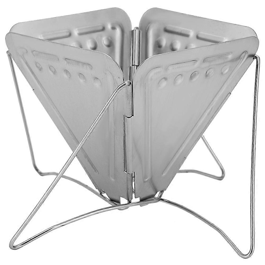 Rustfritt stål Utendørs Camping Kaffe Drypp Rack Folding Bærbar Kaffe Dripper Komfyr