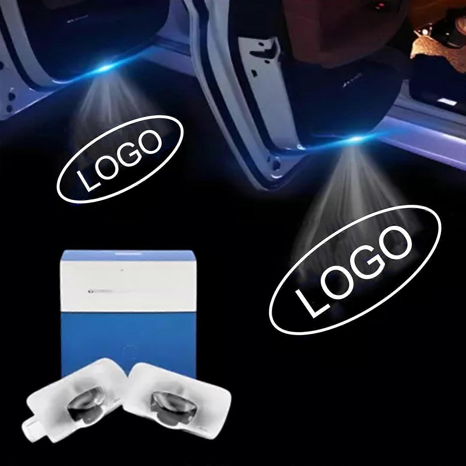 2Pcs LED Door courtesy shadow light for LS ES LX RX GS GX RC UX