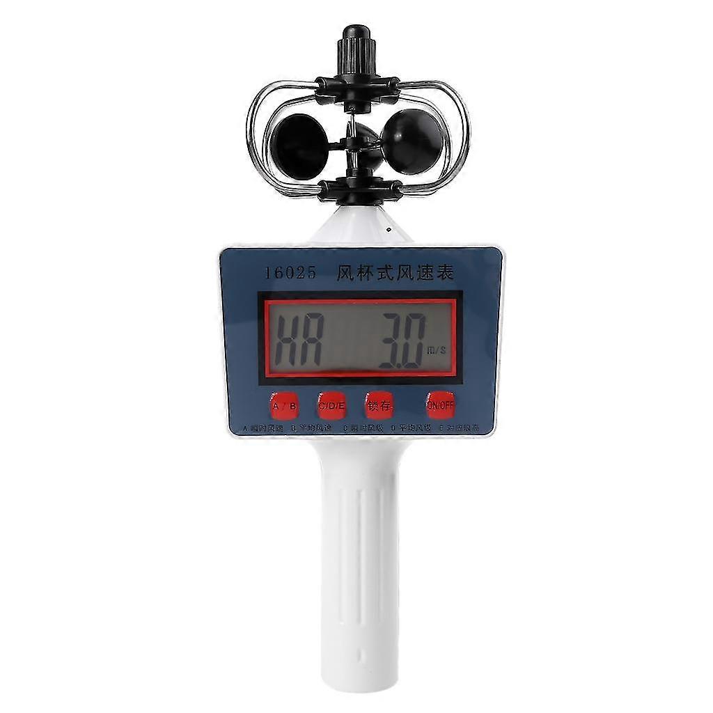 Unique Design Windspeed Meter Lcd Display Energy Saving Cup Style Anemometer