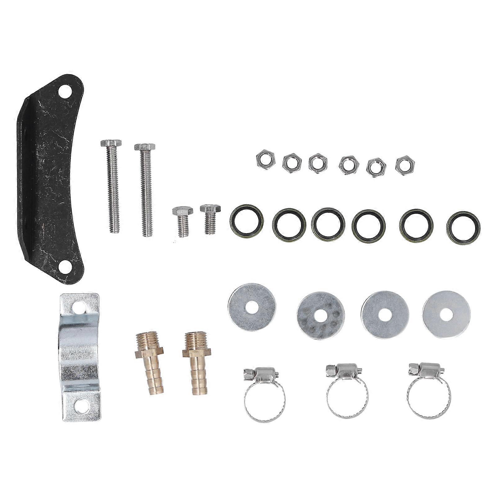 Universal Motorcycle Engine Oil Cooler Metal Trail Bike Oil Cooler for 125cc250cc Motorcycle Dirt Bike