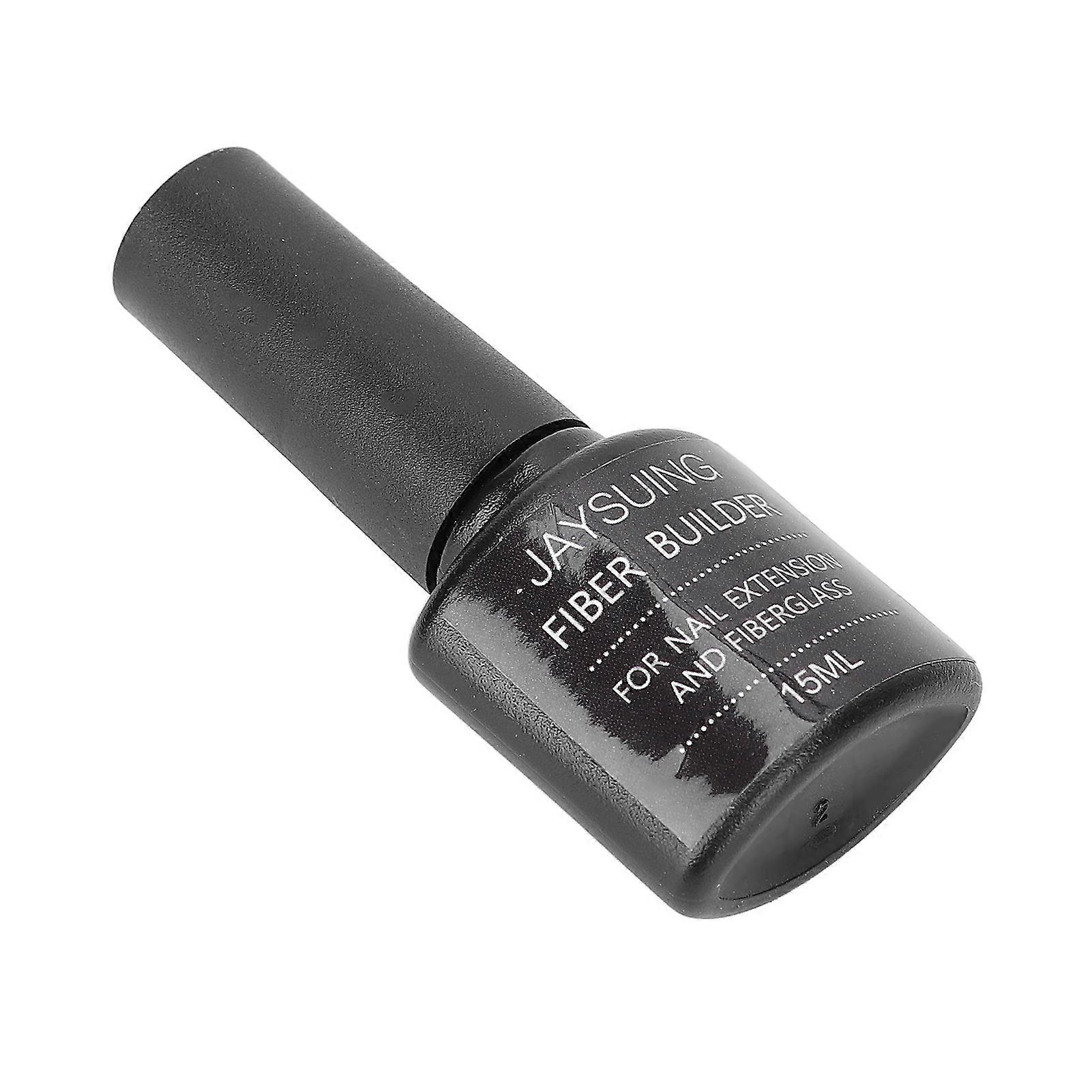美甲延长玻璃纤维套件 15ml 延长凝胶和 10 件玻璃纤维片,适用于女性 DIY 美甲艺术延长配件