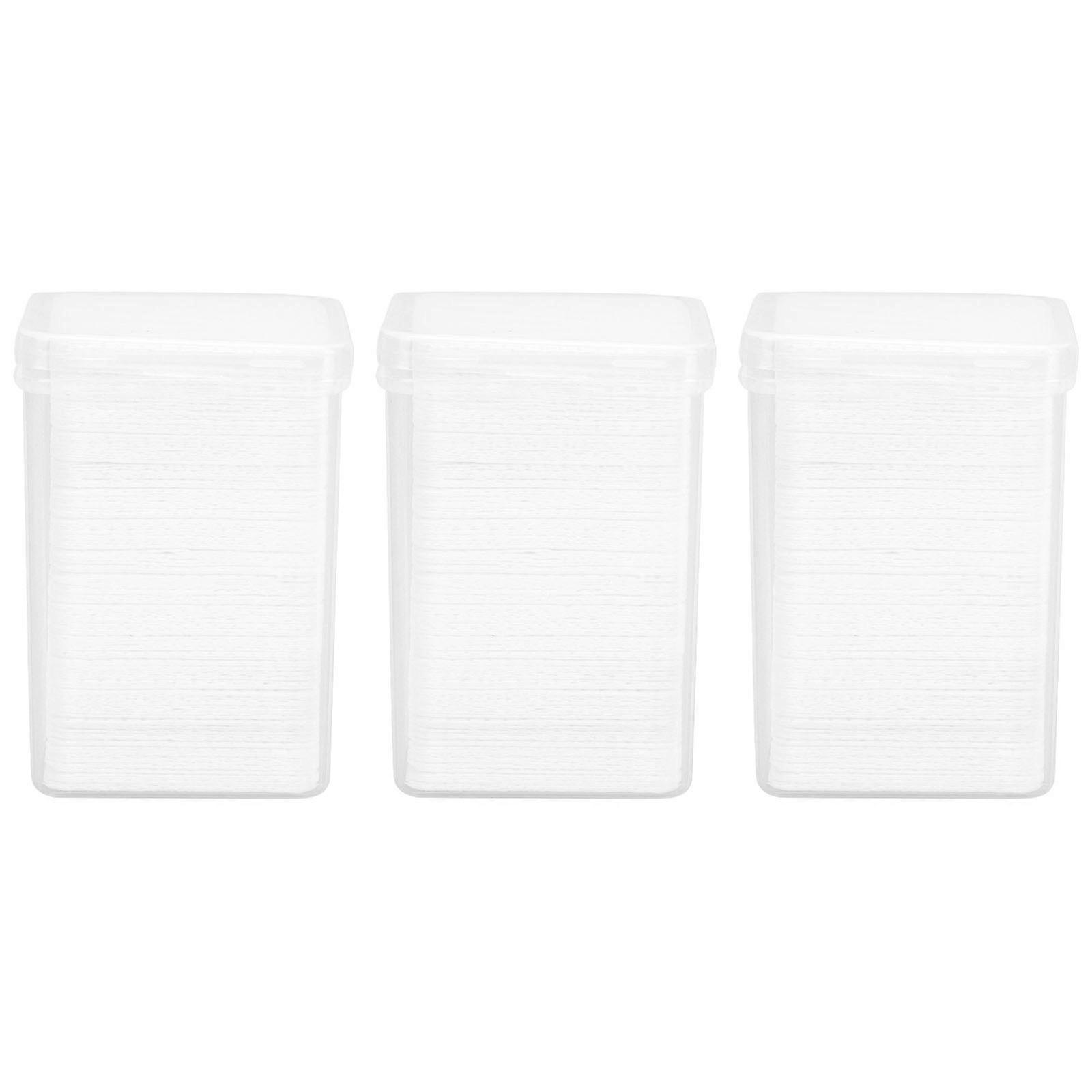 600Pcs Practical Glue Bottle Wiping Cotton Cloths Removal Tool for Eyelash Glue