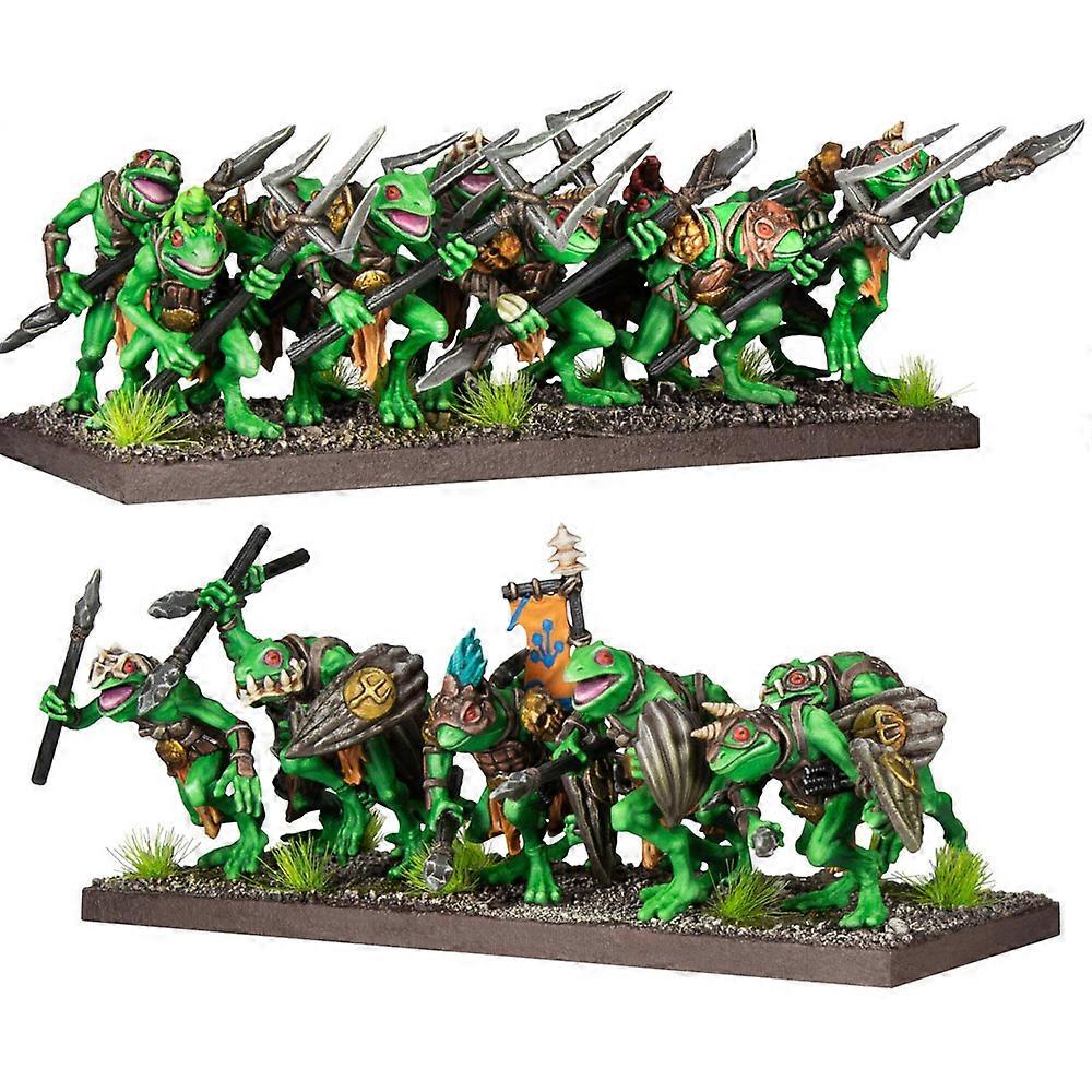 Kings of War Elite Riverguard Regiment Detailed Miniature for Tabletop Gaming
