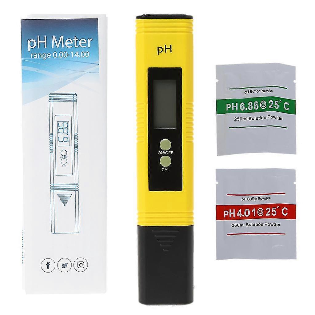 Auto Calibration Mini Digital Pocket Pen Type Ph Meter Multimeter Tester Hydro