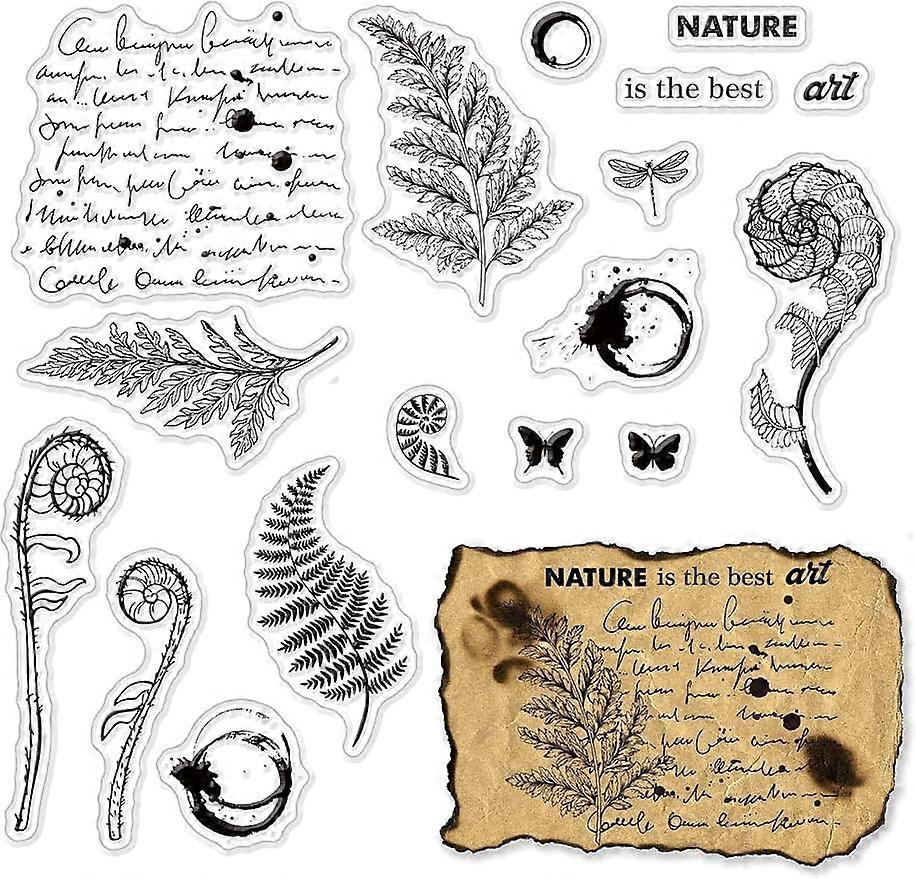 1Sheet Dragon Background Clear Stamps Silicone Stamps