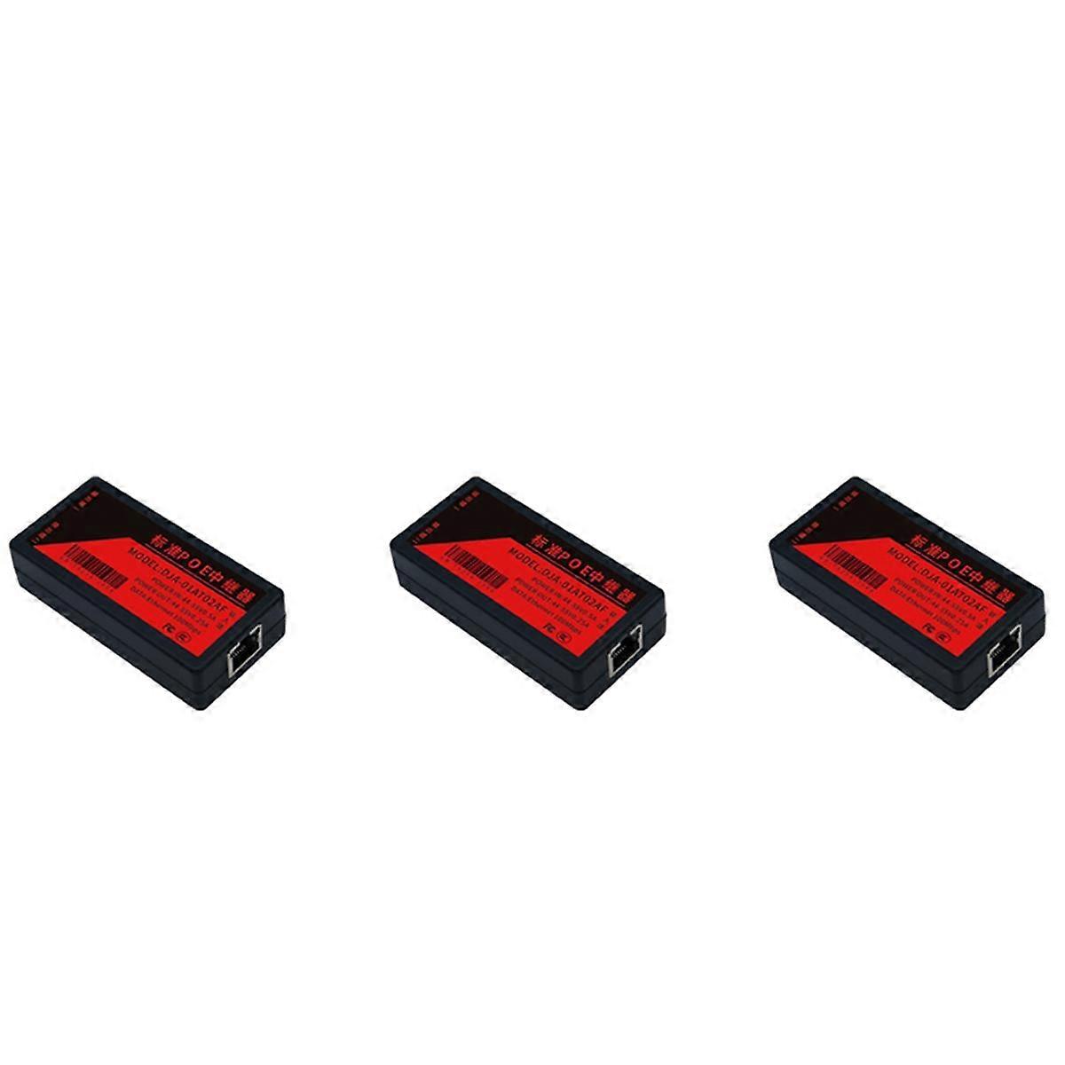 3X 2 porte POE Extender 100Mbps con IEEE 802.3Af standard per NVR IP Camera AP IP VOICE POE Extend