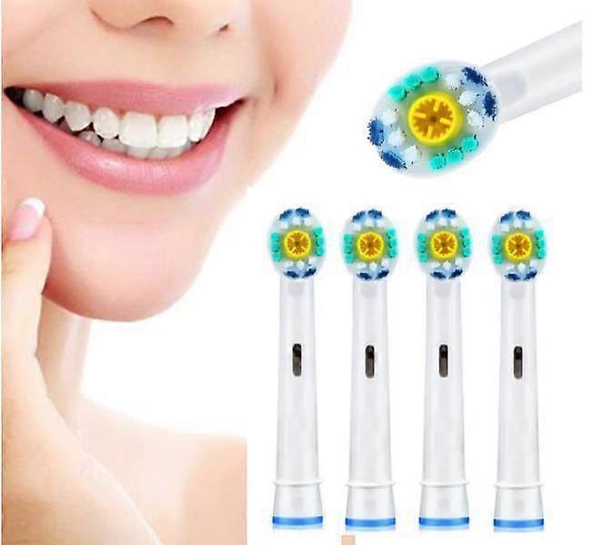 4-Pack Toothbrush Heads Oral-B Compatible-EB18A