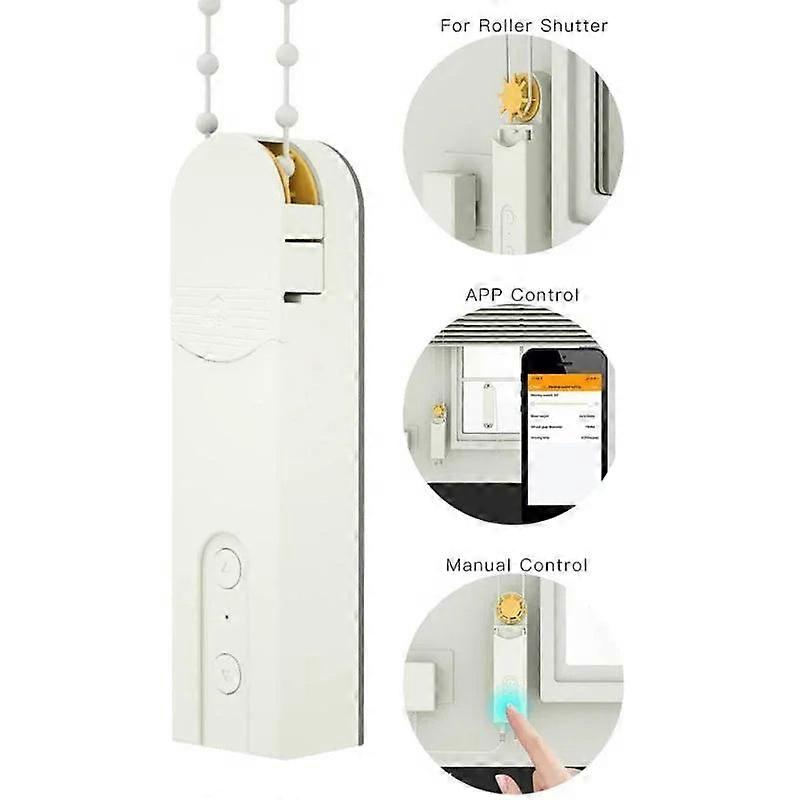 Diy Smart Motorized Chain Roller Bds Shade Shutter Drive Motor Powered By Solar Panel And Charger For Bluetooth App Control