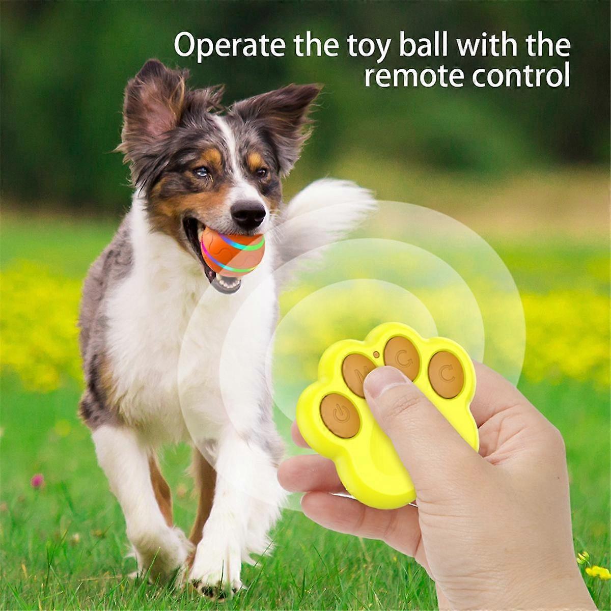 Interactive Dog ToysSmart Electric Pet Automatic Rolling Ball Cat Dog Toys for Puppies/Small to Med