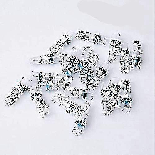 1 Box/100 Pcs Disposable Transparent Cigarette Filter Holder,reduce Smoking Harm Safety Filter