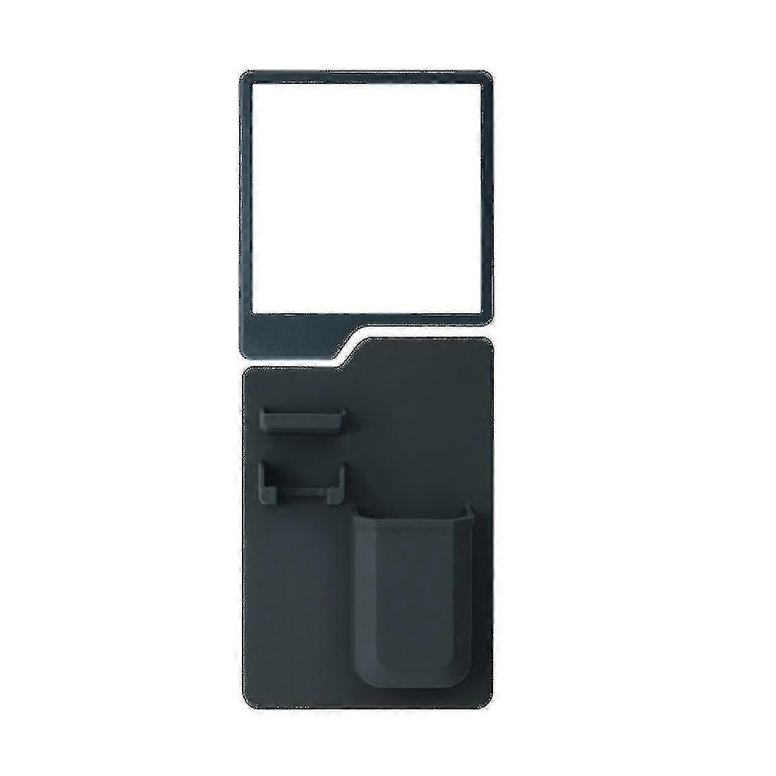 Shower Mirror & Organizer- Toothbrush Holder And Non-fogging Mirror Tw