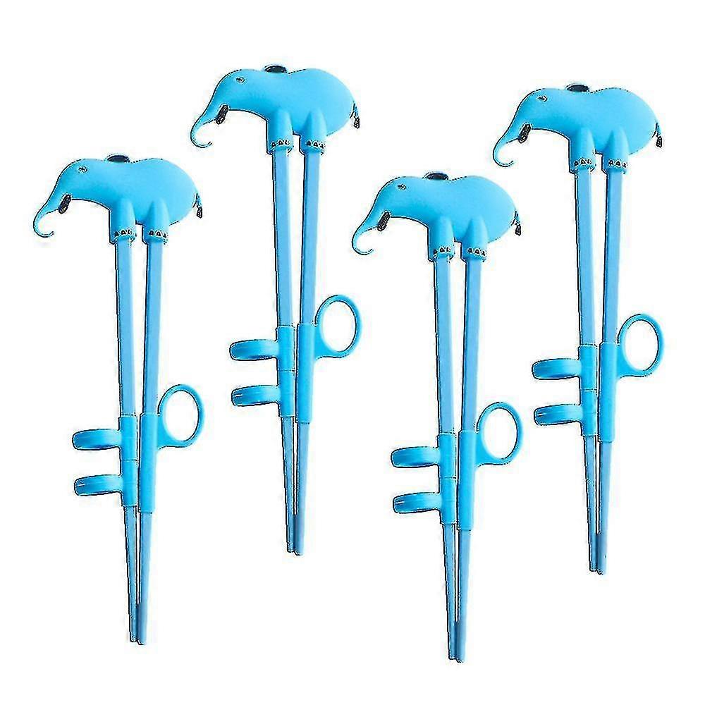 4 Pcs Kid Chopsticks, Learning Chopsticks Helper For Kids, Training Chopsticks With Animals For Beginners