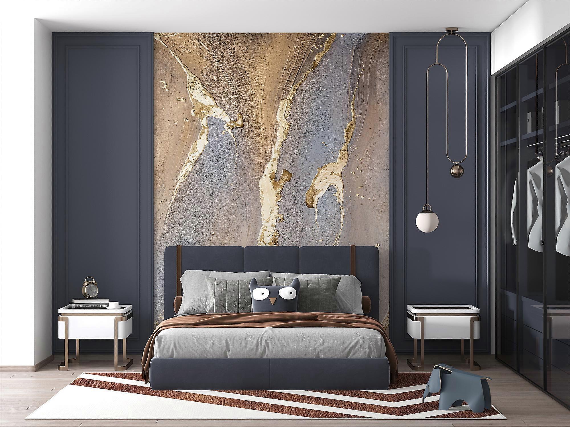 Marbled Splendor Abstract Wall Mural