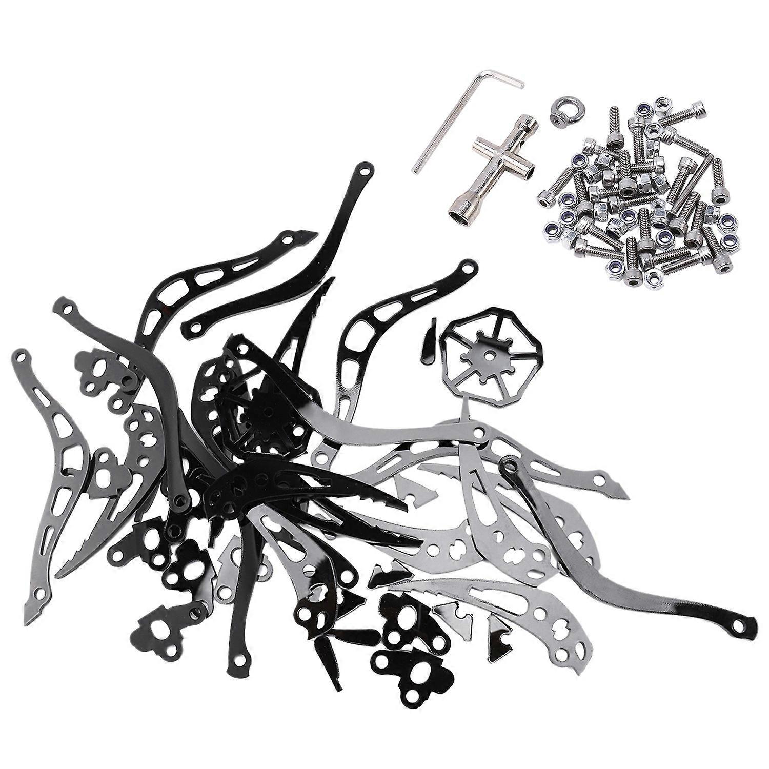 Four-Axis Acrylic Manipulator Drone Improved Claw Drone Claw Robot Arm Hook Drone Upgrade Kit