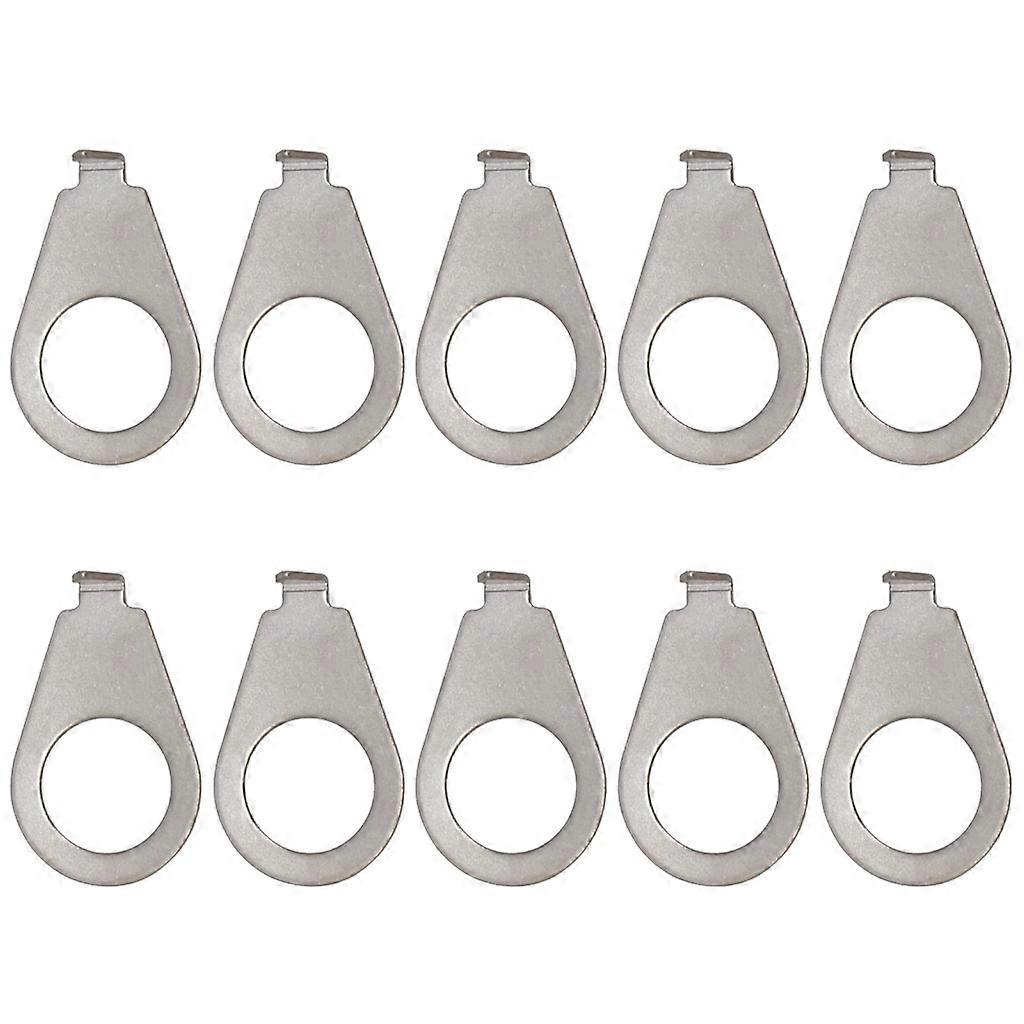 10 Pcs Electric Guitars Knobs Pointer Plate Knob Position Indicator Washers