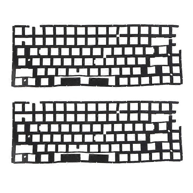 Mechanical Keyboard Sound Dampeners Sheet Soft Pads For 84 Layout 2pcs 3.5mm
