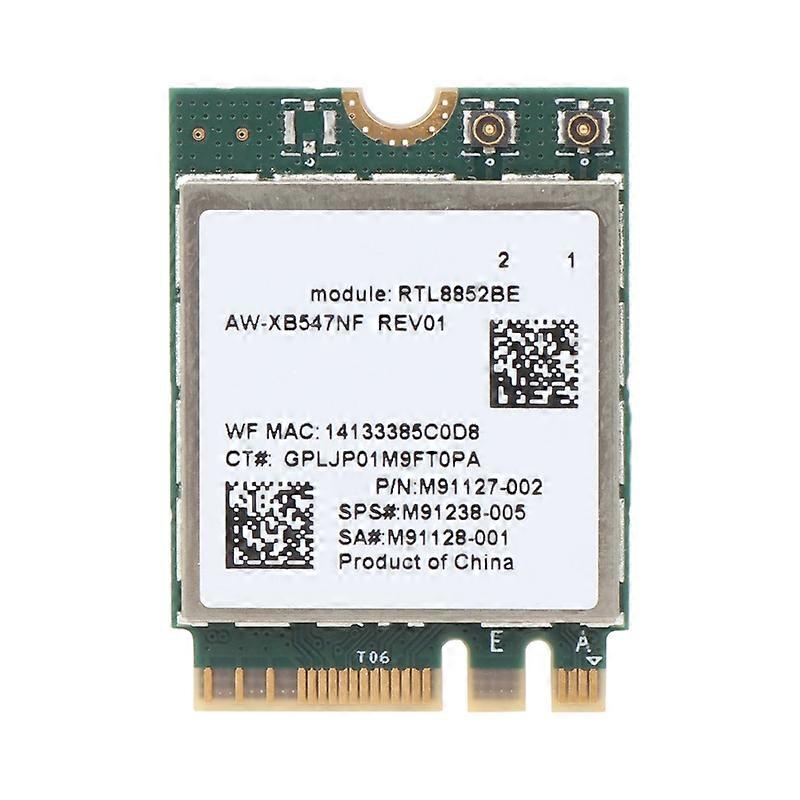 WiFi 6 Card RTL8852BE 802.11ac for M.2 NGFF Card Desktop BT-compatible 5.2 Adapt