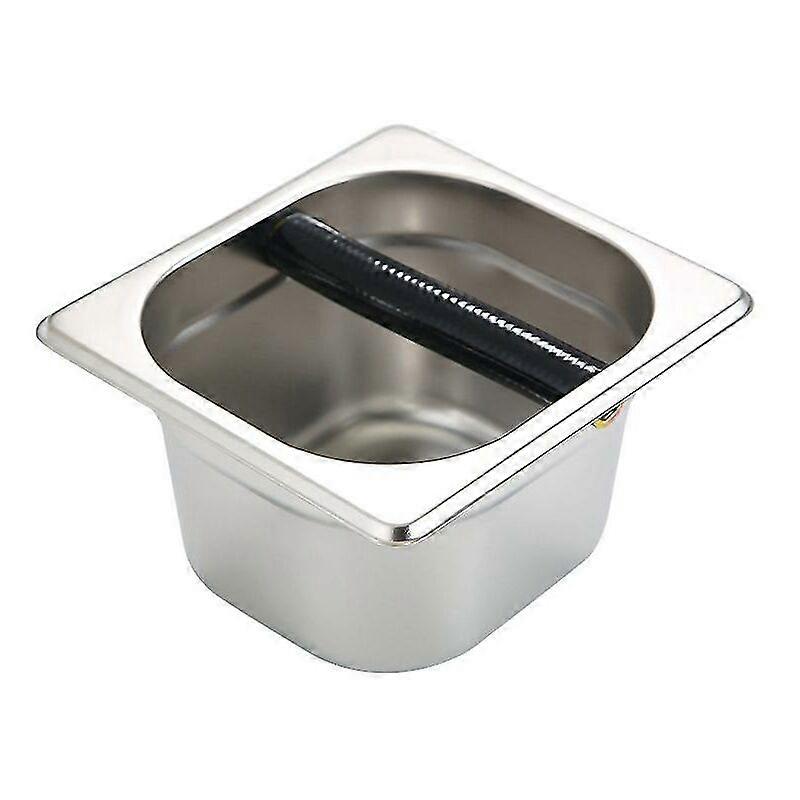 Coffee Machine Accessories Espresso Coffee Container with Rubber Bar for Coffee Machine,a