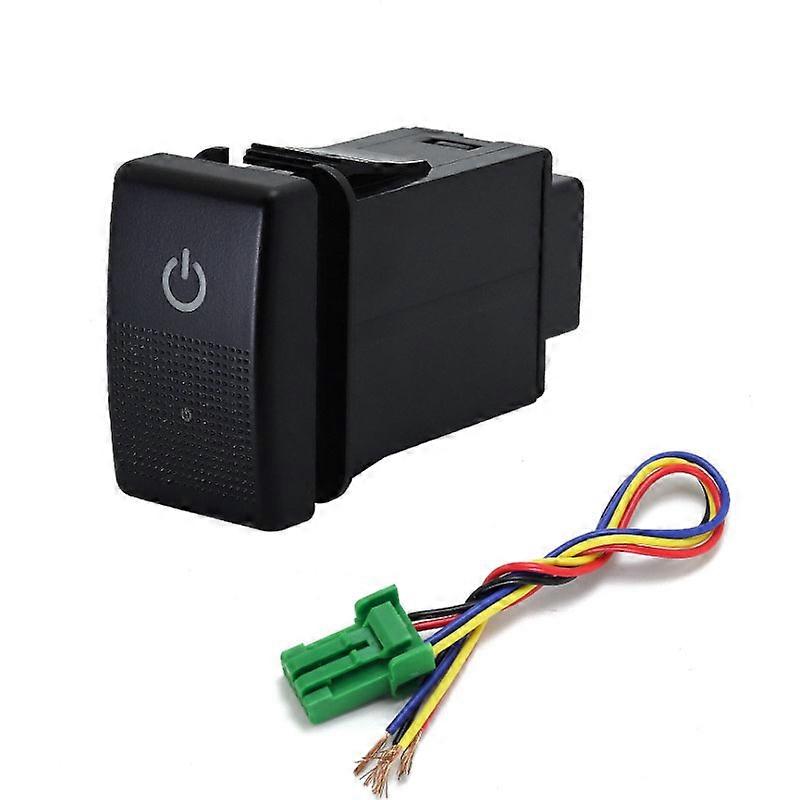 1PC music Radar Parking Sensor speaker Recorder Monitor Front Fog Light Spotlight Switch Button For Great Wall Wingle 5 17-20