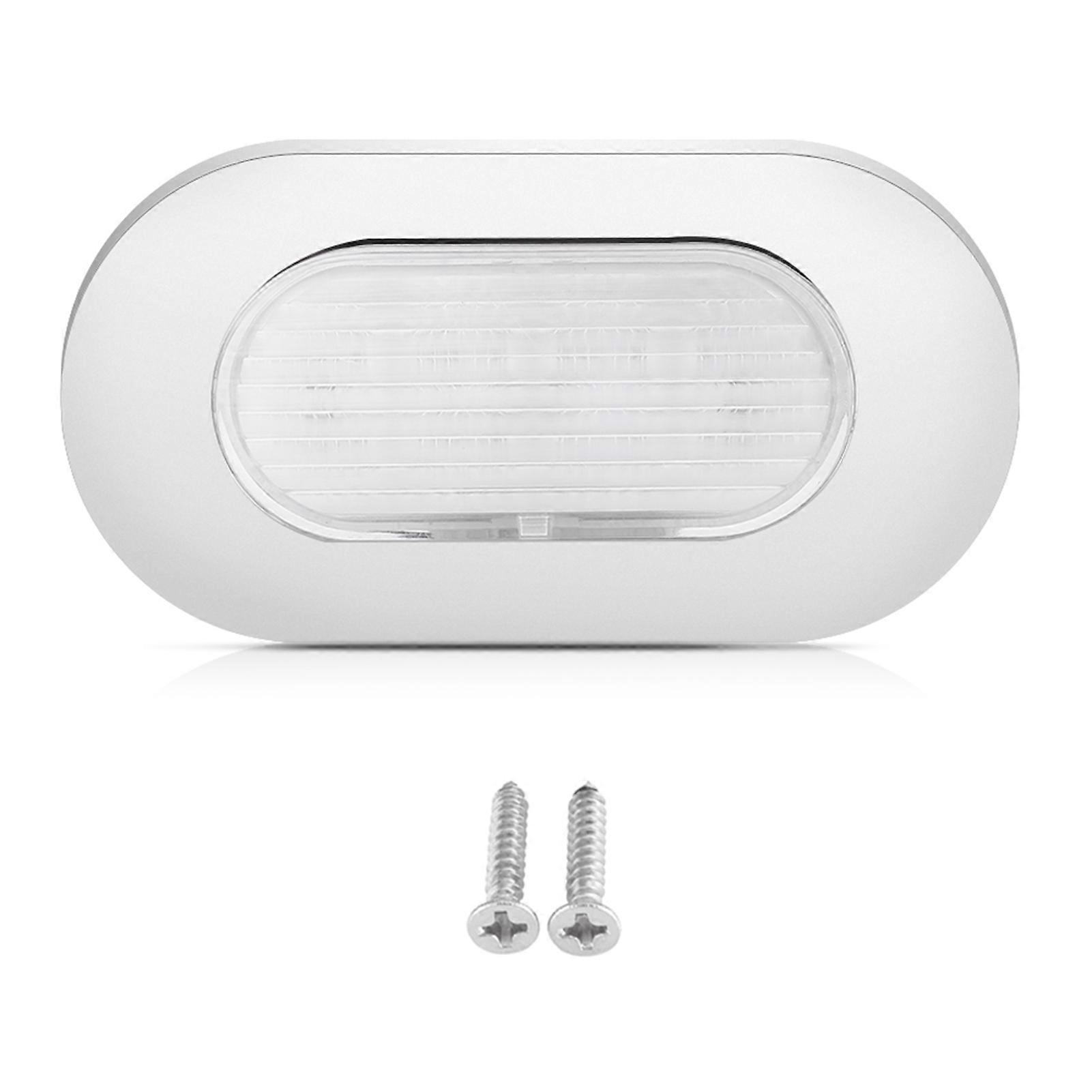 12V 백색 LED 바다 배 요트 스테인리스 직사각형 예의 빛 층계 갑판 사용법