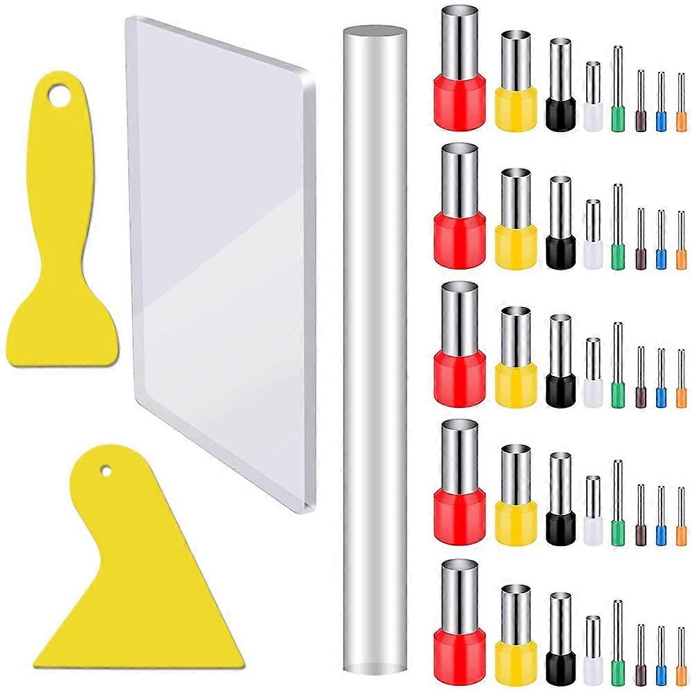 44 Pcs Polymer Clay Tools, Clay Circle, Acrylic Clay Roller, Pottery Ceramic DIY Clay Tools for Scu