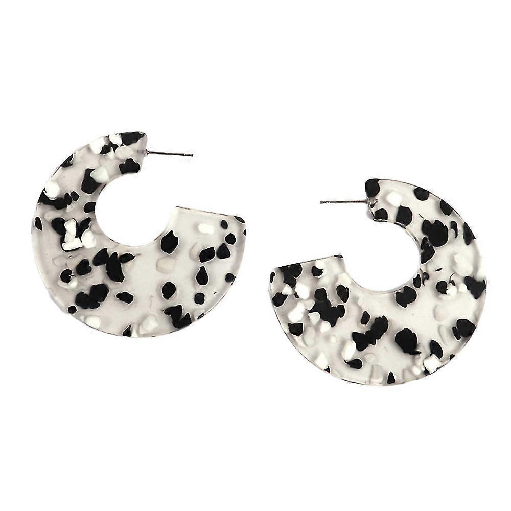 Boucles d’oreilles en forme de C exagérées Personality Pop