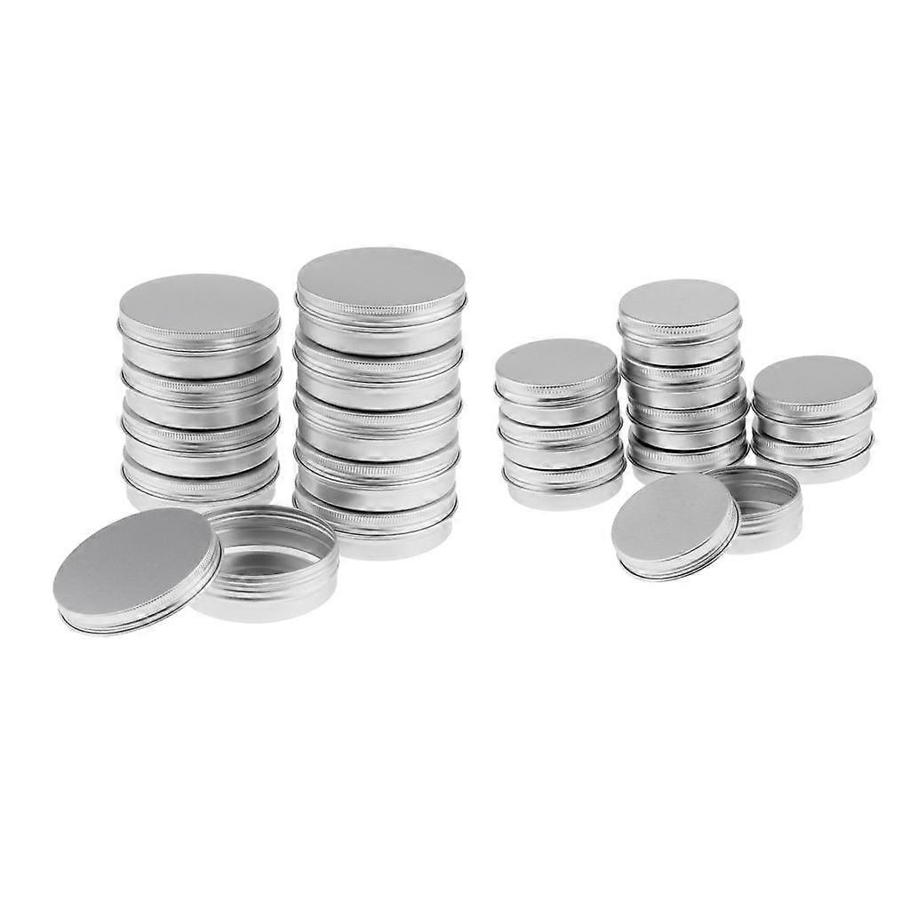 20/Kit Cosmetic Empty Jar Pot Cream Lip Balm Cream Box Container Tin Case