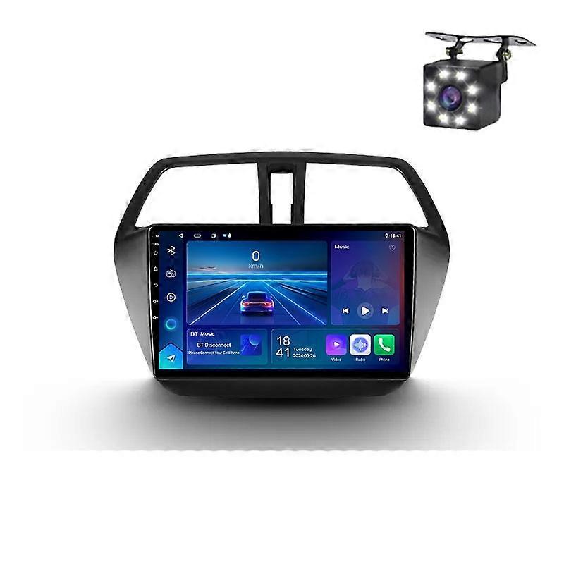 Android 14 Car Radio For Suzuki SX4 2 S-Cross 2012-2016 Auto Multimedia Player Stereo