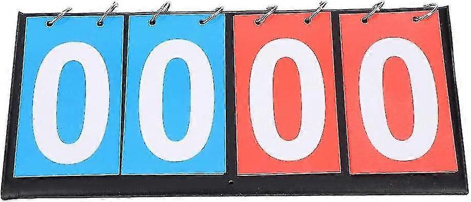 Scoreboard, Portable 4-digit Scoreboard Scoreboard For Table Tennis Basketball Table Dashboard