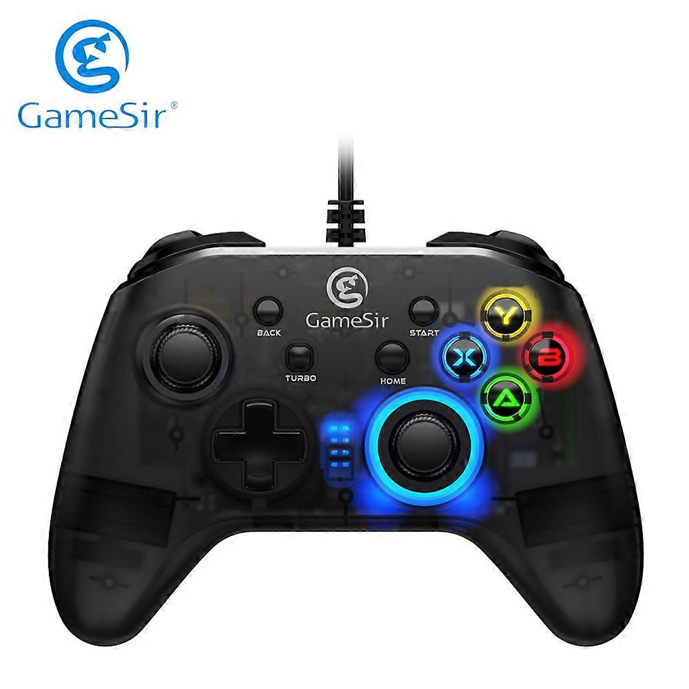 GameSir T4w USB Wired Gamepad Controller Joystick PC with Vibration Turbo Function Gamepad for Windows 7/8/10