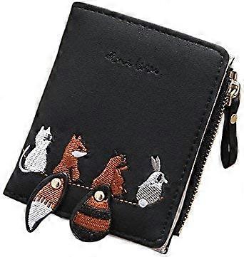 Dames PU Lederen Portemonnee Zip Portemonnee