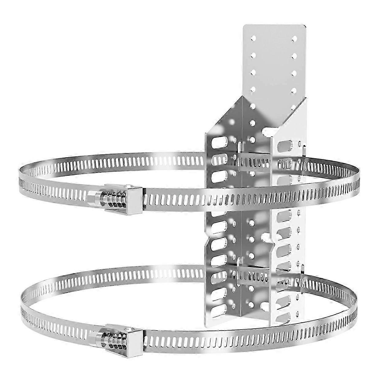 温水ヒーターに対応した膨張タンク取り付けブラケット、地震ストラップ2本付き熱膨張タンクホルダー