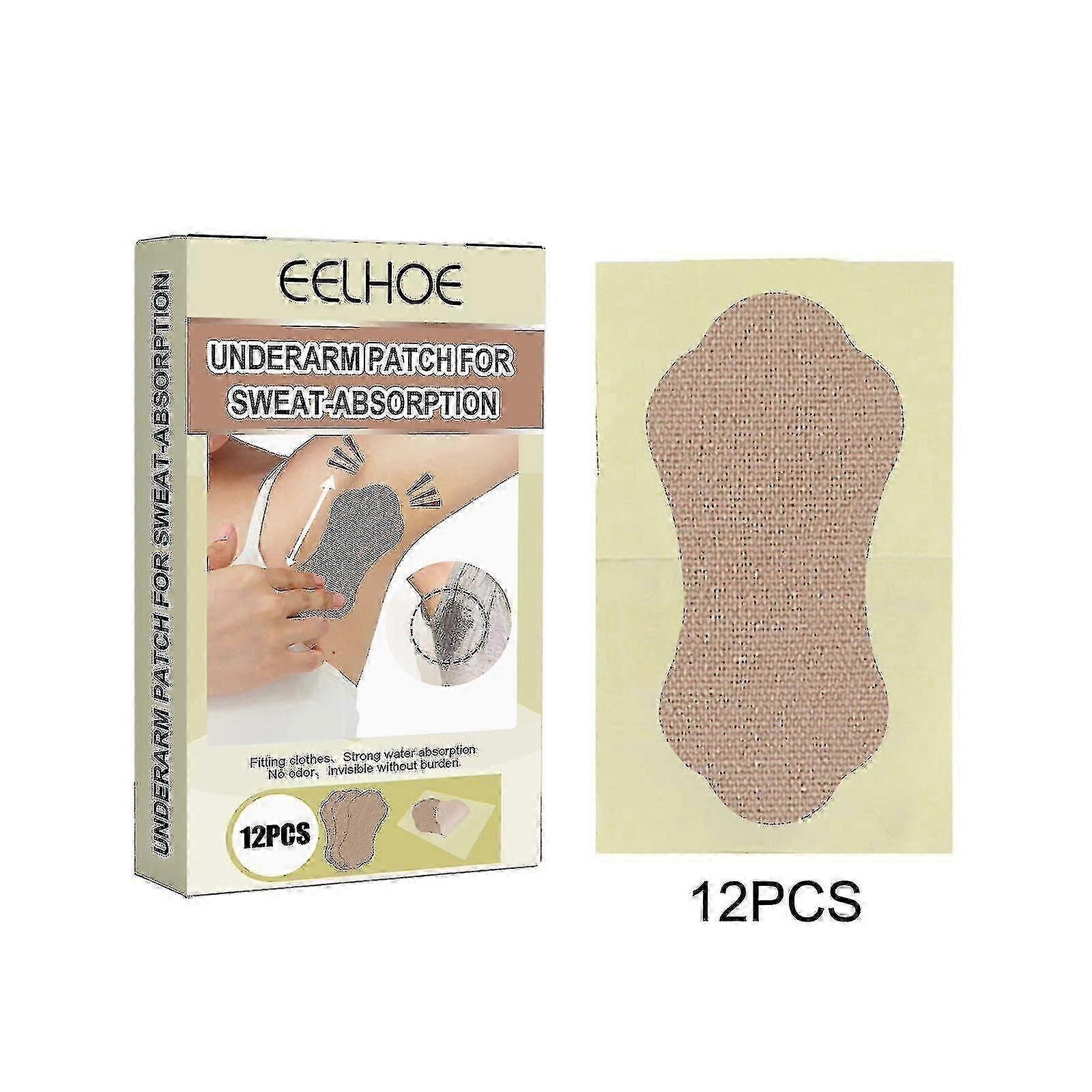 Qian Underarm Sweat-absorbing Stickers Underarm Anti-perspirant Stickers Invisible Long-lasting Anti-sweat-absorbin