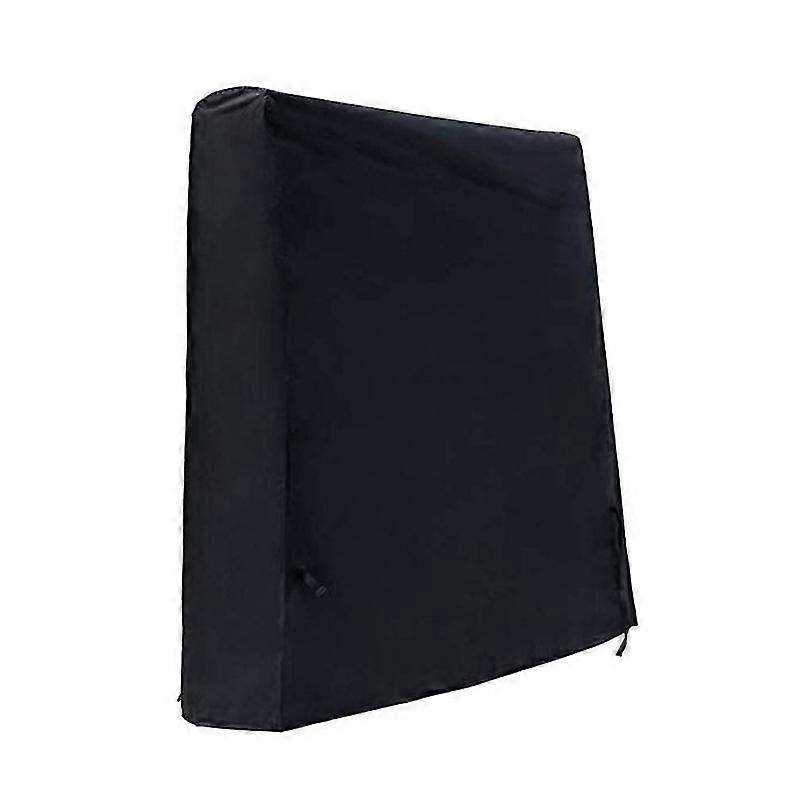 طاولة تنس طاولة جراب مقاوم للماء 165 × 70 × 185 سم أسود