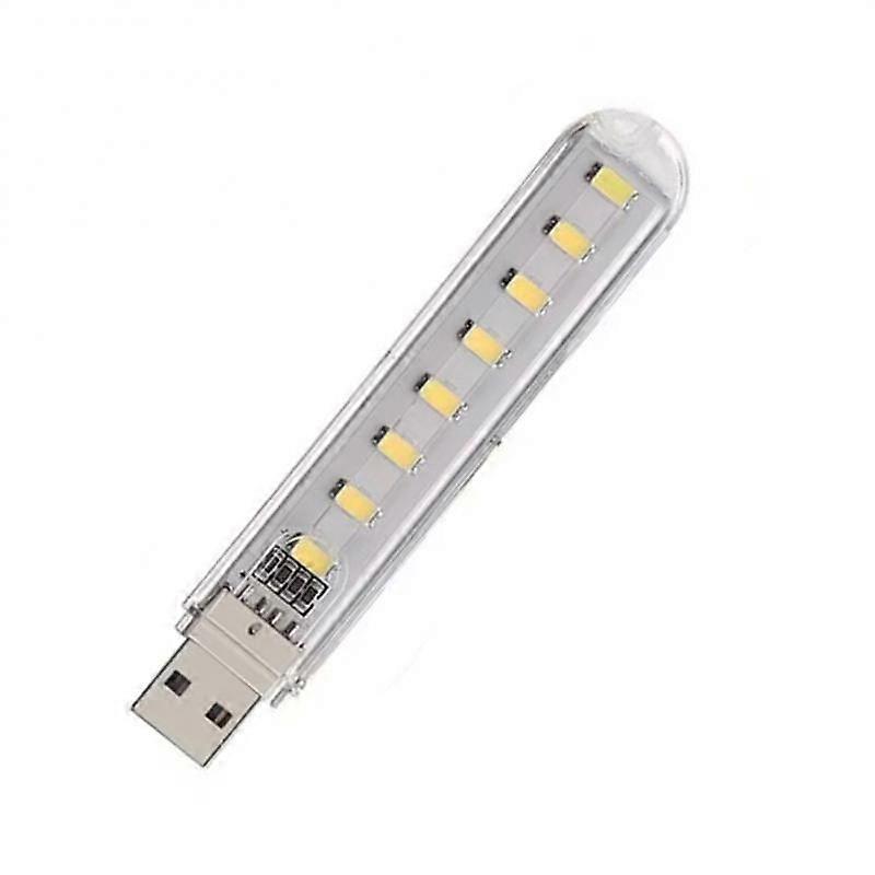 1 buc Mini portabil USB LED Book Light Ultra Bright Reading Book Lamp 3leds 8leds Lumini pentru Power Bank PC Laptop Notebook