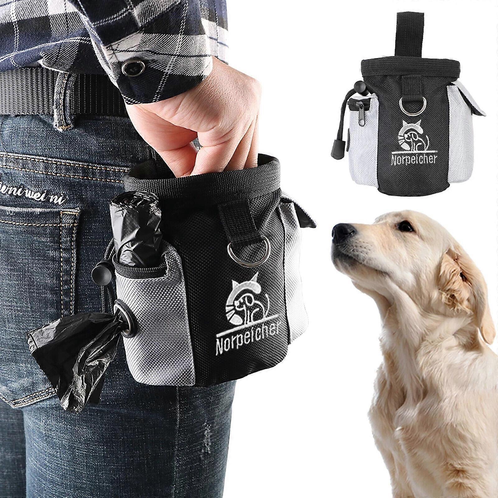 Chien Treat Training Pouch Pet Training Bag Grande Capacité Chiot Snack Waist Sac, 100% Nouveau