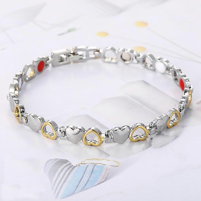 Redkid Dragon Magnetic Heart Cutout Therapy Bracelet Detachable Slimming Therapy Bracelet Men Women