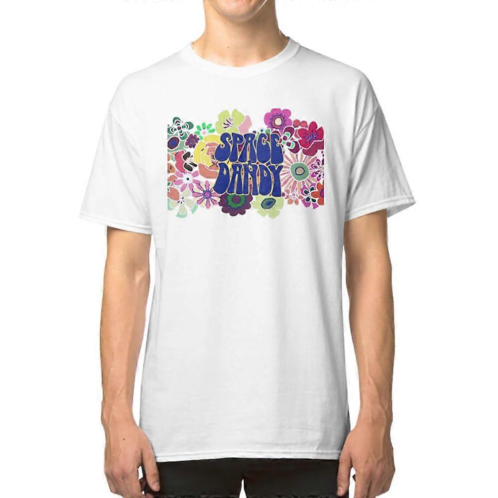 Space Dandy Flower Logo T-shirt