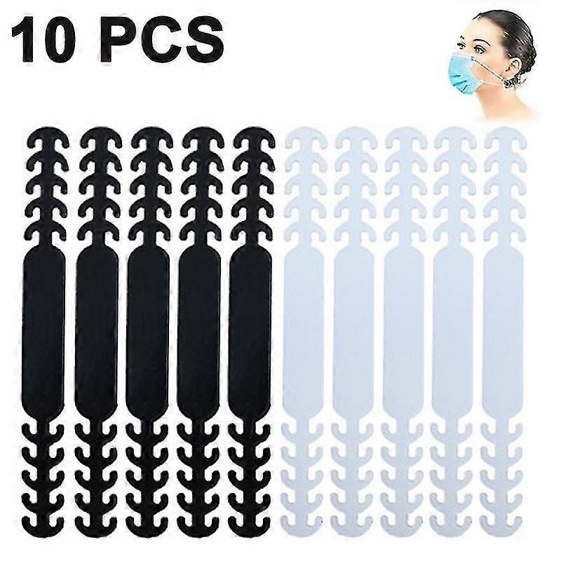 Ear Strap Extender Earloop Holder Reusable Anti-slip Extension Hook 10 Pcs