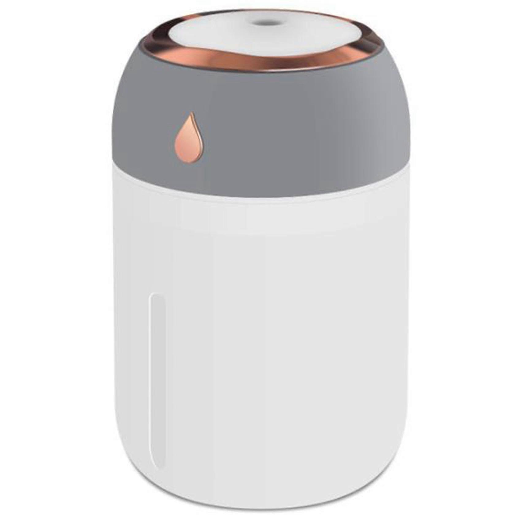 330ml Mini Portable Air Humidifier Usb Mist Maker Compatible With Home Gray