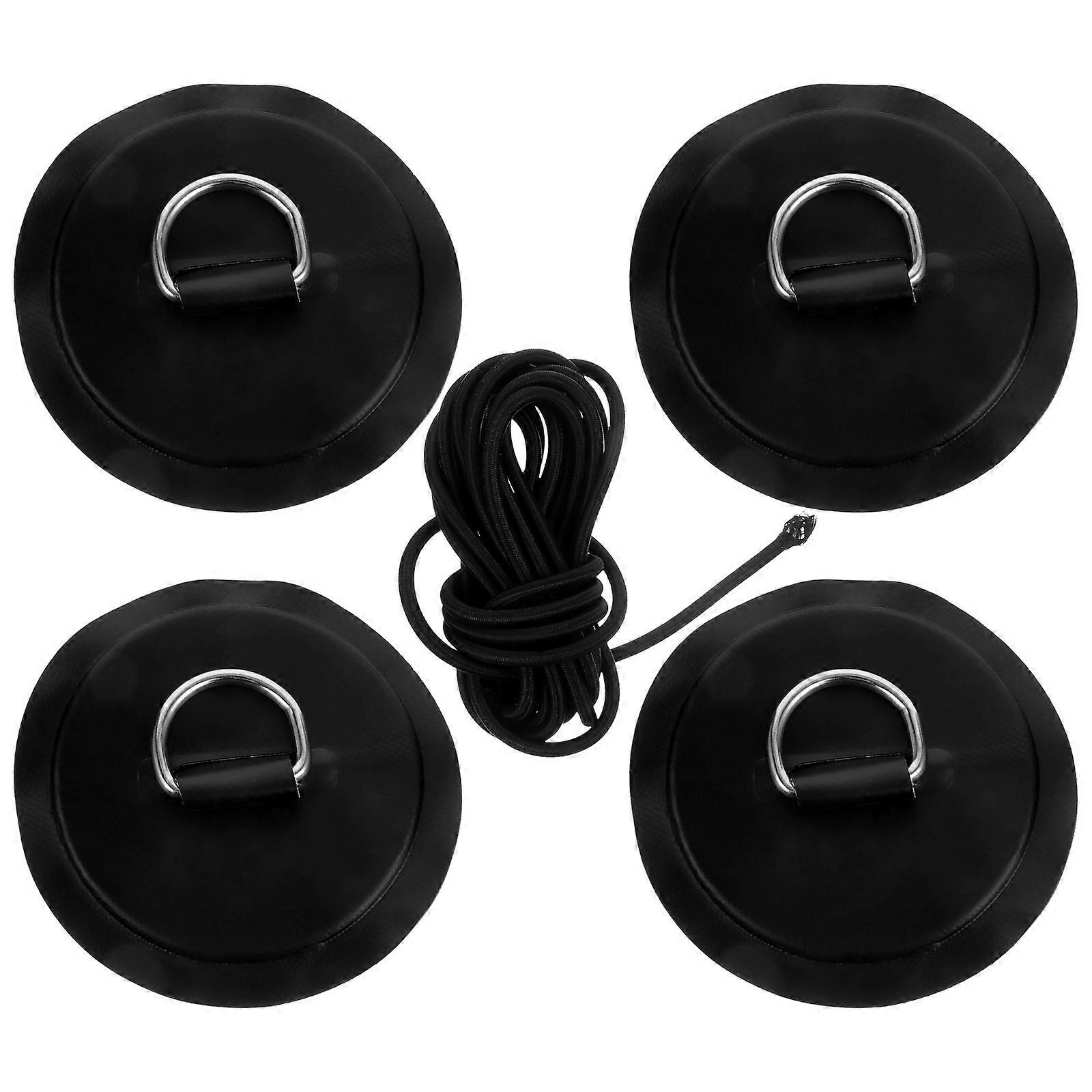 1 Set Kayak D-ring Pad Canoe D-ring Patch Kayak Deck Anchor Line D-ring Patch
