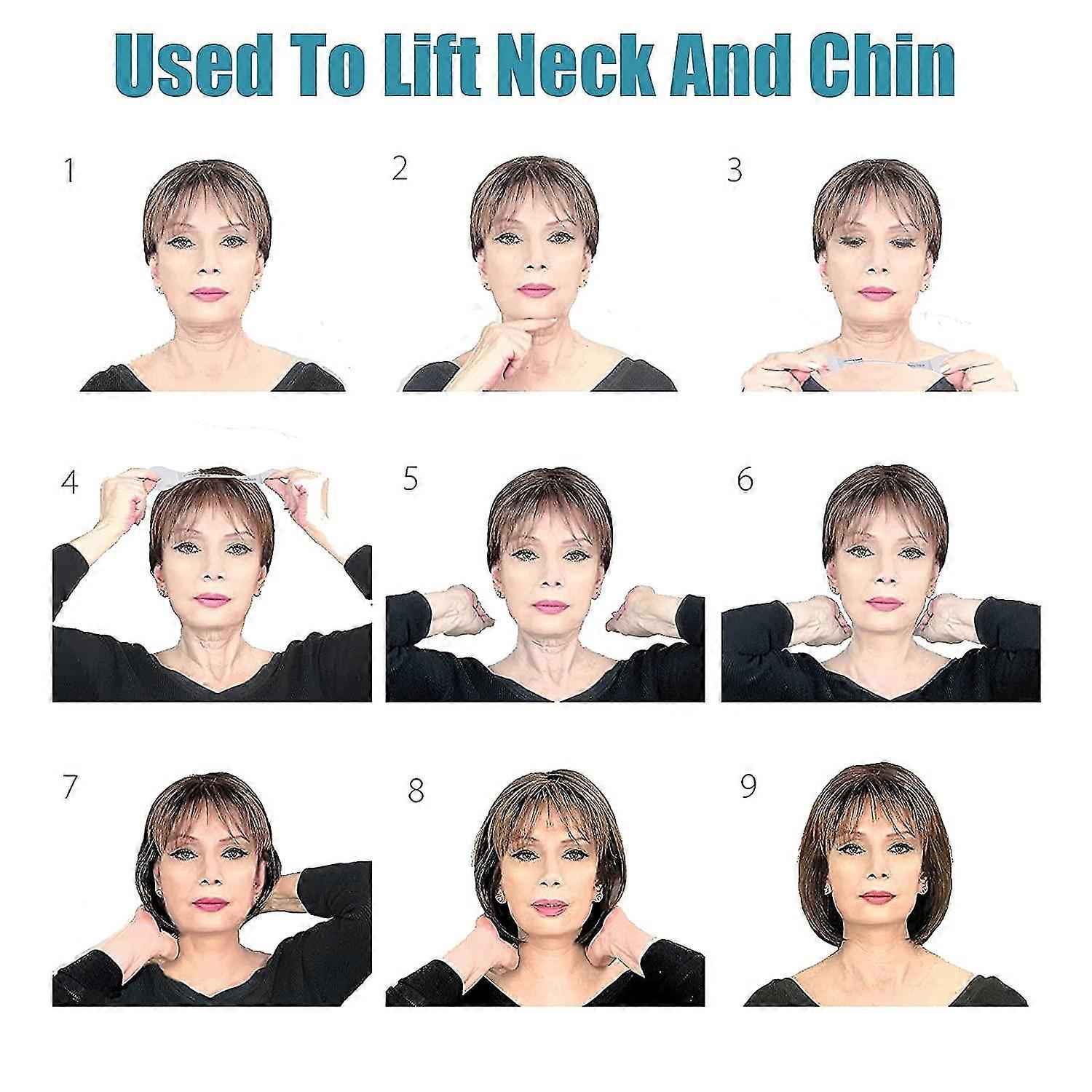 40/60/80 Pcs Face Lift T, Invisible Face Lifting Tape, V-line Lift Patch For Neck Eye N