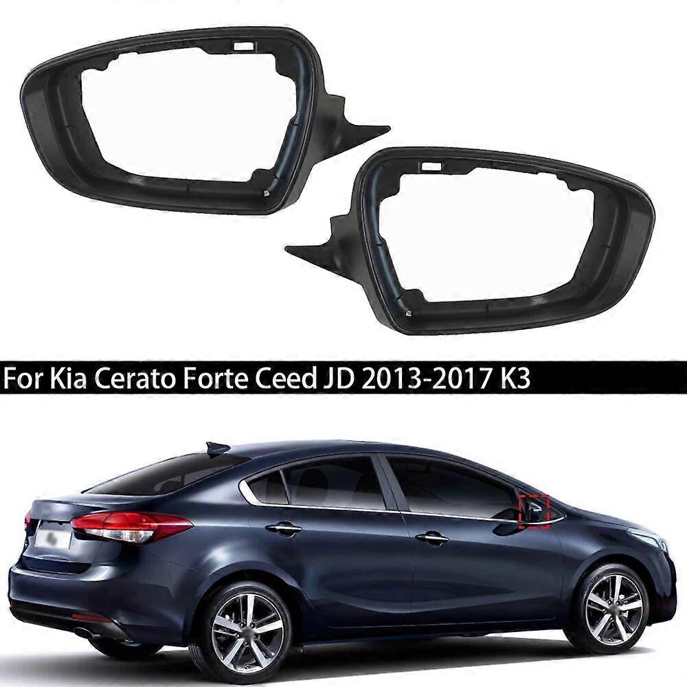 Replacement Rear View Mirror housing Left Right Trim For Kia Cerato Forte Ceed JD 2013-2017 K3 Car Side Mirror Frame HolderMotor Vehicle Mirrors
